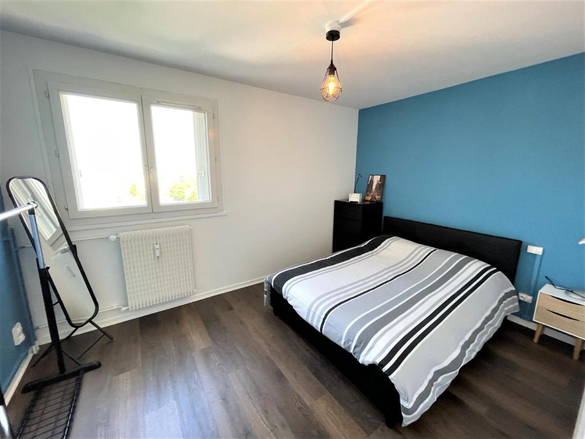 Brossolette Appartement T2 Spacieux Et Lumineux Balcon Vue Degagee Reims Dış mekan fotoğraf